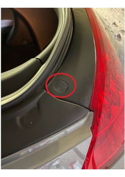 Nissan Uyumlu Bagaj Plastiği Tıpaları 4 Adet Abs Baskı 00288