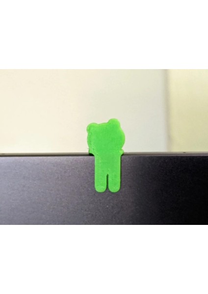 Laptop Kamera Kapağı (Şirin Kurbağa) Pla Baskı 01212 modelleri