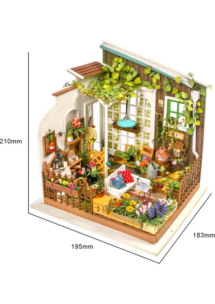 Rolife Miller's Garden - Kendin Yap Minyatür Maket