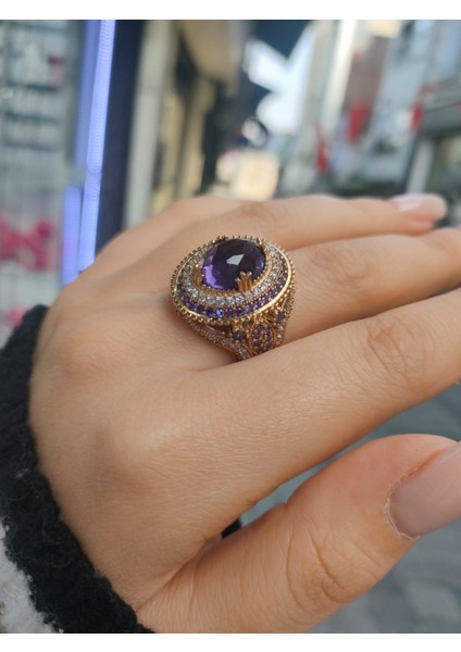 925 Ayar Gümüş Bronz Hürrem Model Yüzük modelleri