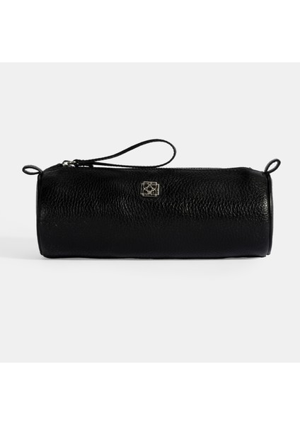 Şık Siyah Deri Çok Amaçlı Çanta, Günlük Kullanım Için Tasarlandı