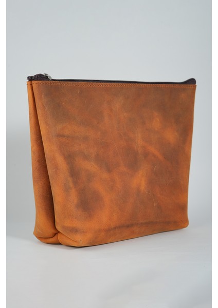 Şık ve Dayanıklı Çok Amaçlı Hakiki Deri Makyaj ve Tıraş Çantası fiyatları