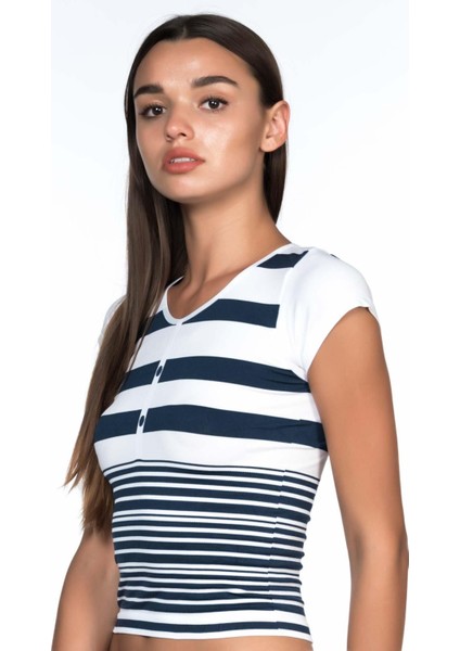 Beyaz-Laci Mı Emay 5026 Soft Seamless T Shirt fiyatları