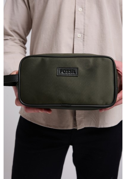 Haki Erkek El Çantası, Kozmetik ve Bakım Tıraş Portföyü, Günlük Kullanım