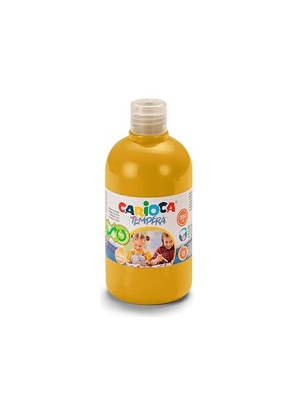 Carioca Tempera Suluboya Süper Yıkanabilir Altin 500 Ml.