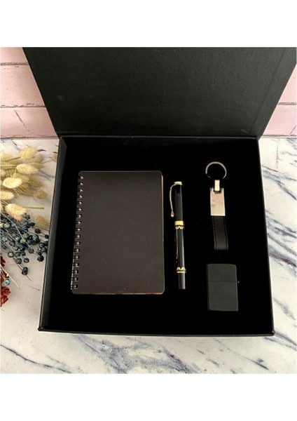 Vip Kalem Anahtarlık Çakmak Vip Set