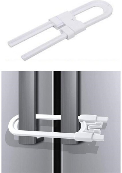 Buffer® Bebek Çocuk Çekmece ve Dolap Koruma Raylı Güvenlik Sistemi Emniyet Kilidi