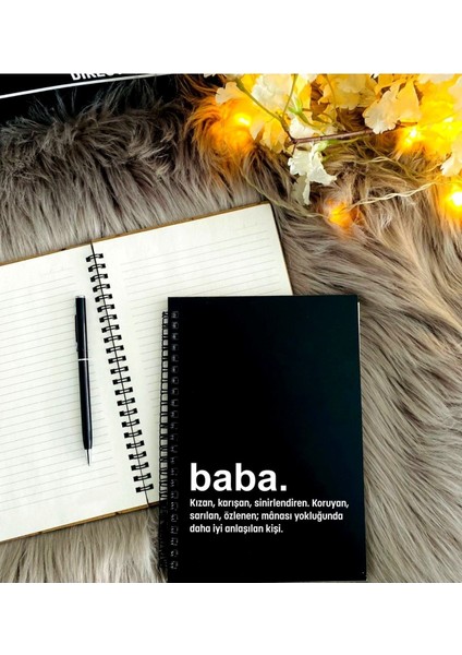 Babalar Günü Için Kalem Defter Seti