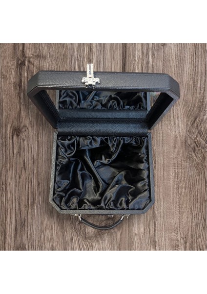 Pratik ve Şık Deri Şifreli Aynalı Makyaj ve Tıraş Kutusu fiyatları