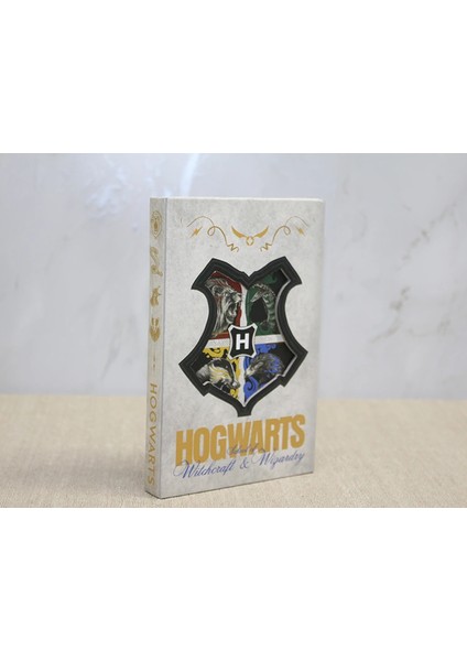 Harry Potter Hogwarts Amblemli Deri Defter
