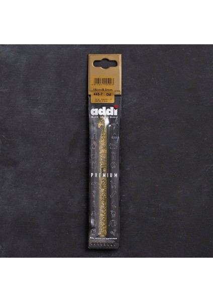 Addi Champagner 9mm 15CM Plastik Simli Yün Tığ - 4