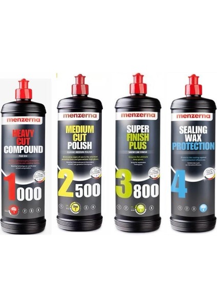 1000 2500 3800 Sealingwax Kalın Ince Pasta Hare Boya Kor. Set 1 Lt