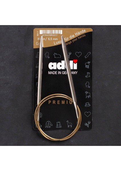 Addi 6,5mm 80CM Klasik Misinalı Şiş- 105-7