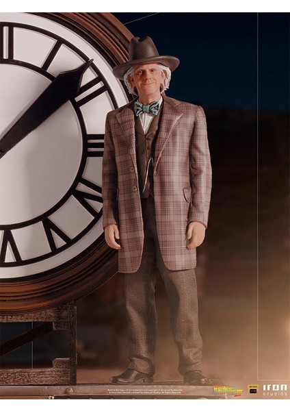Back To The Future 3: Marty And Doc At The Clock Deluxe Art Scale indirimleri
