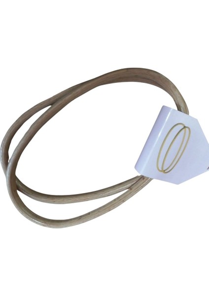 Tahta Çanta Sapı 17 cm Oval