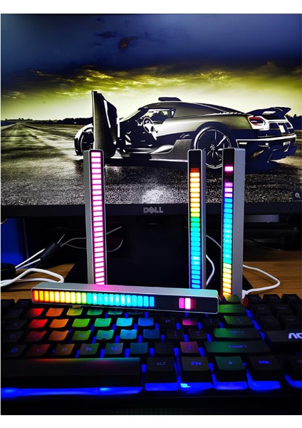 Rgb Sese Duyarlı Taşınabilir Ekolayzer LED Çubuk fiyatları