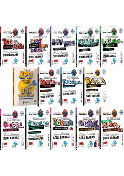 Ilyas Güneş Taktiklerle Matematik Serisi-Konu Anlatımlı Soru Bankası-Tüm Adaylar Için