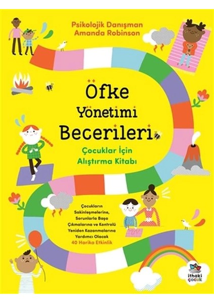 Öfke Yönetimi Becerileri - Çocuklar İçin Alıştırma Kitabı