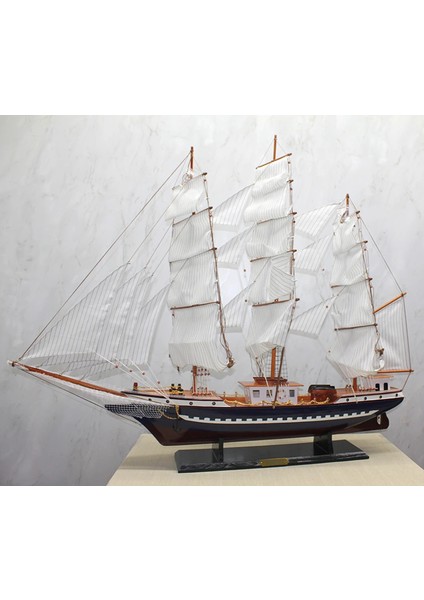 Ahşap Yelken Gemi Model 4