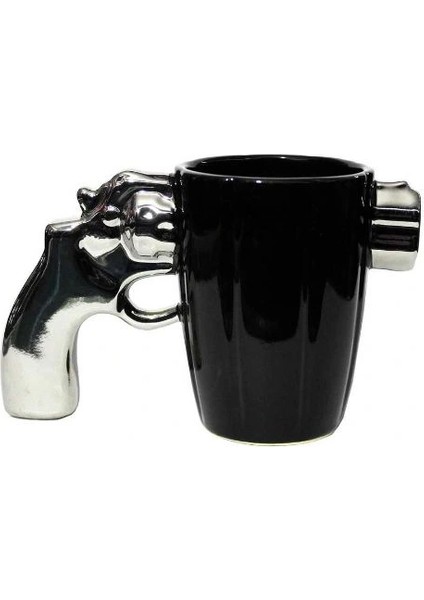 Metalik Silah Tasarımlı Kupa Bardak fiyatları