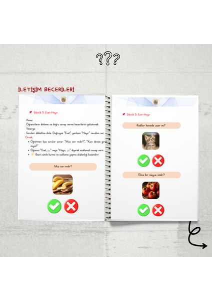 Iletişim Becerileri Kitabı 1-2 ( Özel Eğitim / Rehabilitasyon/ Dil ve Konuşma )