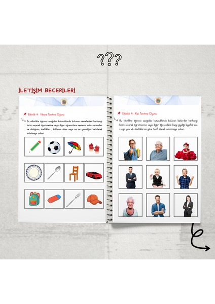 Iletişim Becerileri Kitabı 1-2 ( Özel Eğitim / Rehabilitasyon/ Dil ve Konuşma )