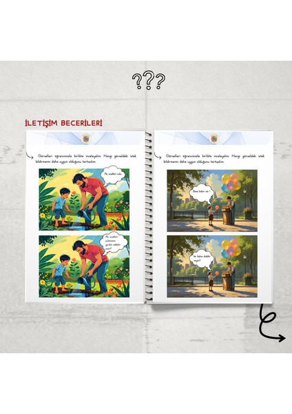 Iletişim Becerileri Kitabı 1-2 ( Özel Eğitim / Rehabilitasyon/ Dil ve Konuşma )