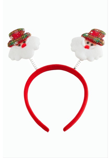 Noel Baba Kadife Yılbaşı Taç