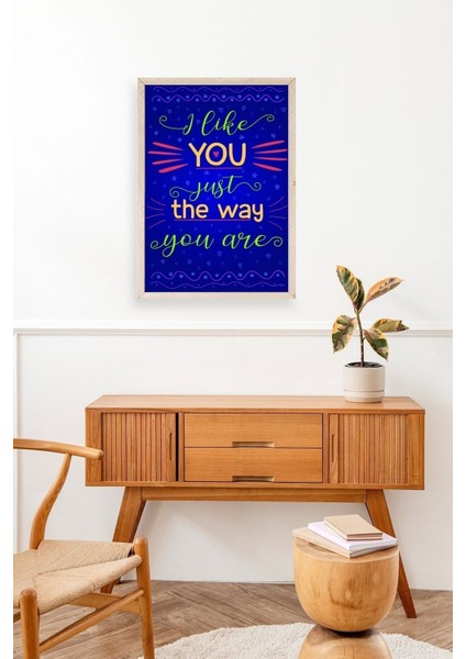 Motto Ahşap Çerçeveli Tablo modelleri