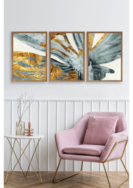 Soyut Ahşap Çerçeveli Tablo fiyatları