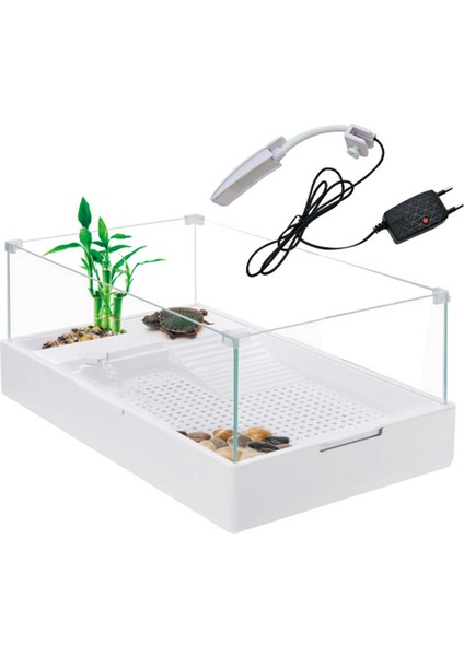 Lzrdwzrd Sobo Cam Kaplumbağa Bahç.filtre-Lambalı 50X31X25