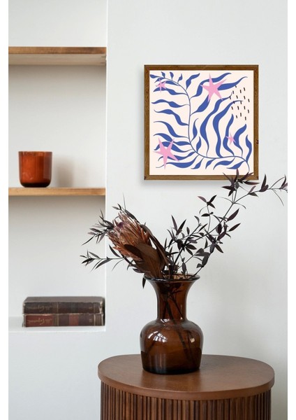 Yaprak Ahşap Çerçeveli Tablo modelleri