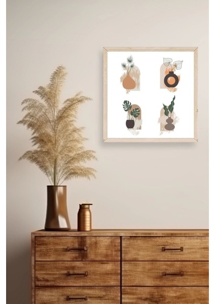 Çiçek Ahşap Çerçeveli Tablo fiyatları