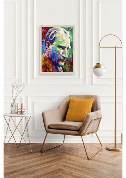 Atatürk Ahşap Çerçeveli Tablo fiyatları