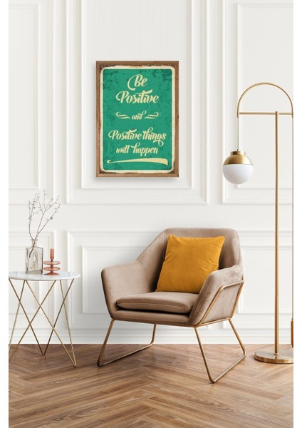 Motto Ahşap Çerçeveli Tablo fiyatları