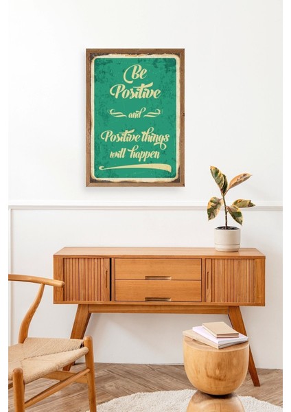 Motto Ahşap Çerçeveli Tablo modelleri