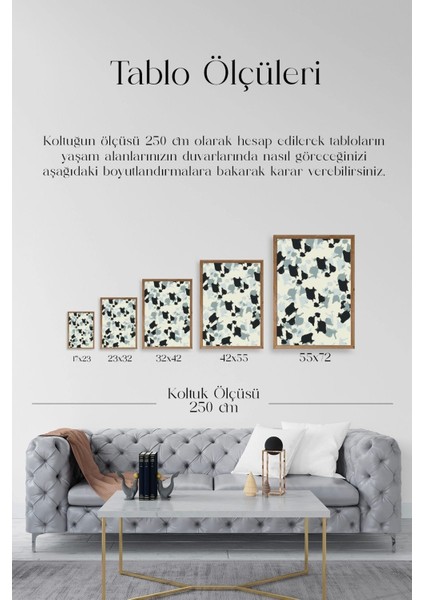 Desen Ahşap Çerçeveli Tablo indirimleri