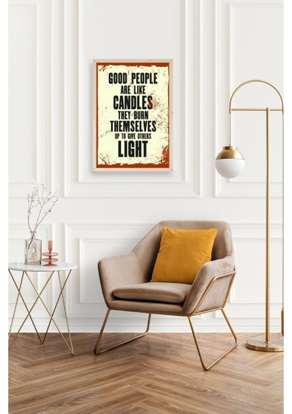 Motto Ahşap Çerçeveli Tablo fiyatları