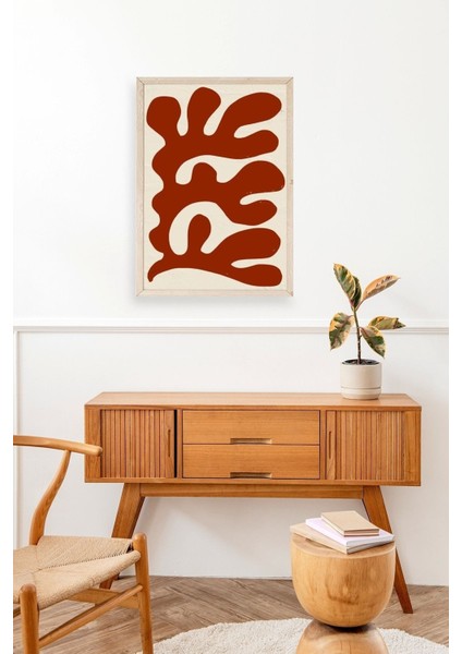 Soyut Ahşap Çerçeveli Tablo modelleri