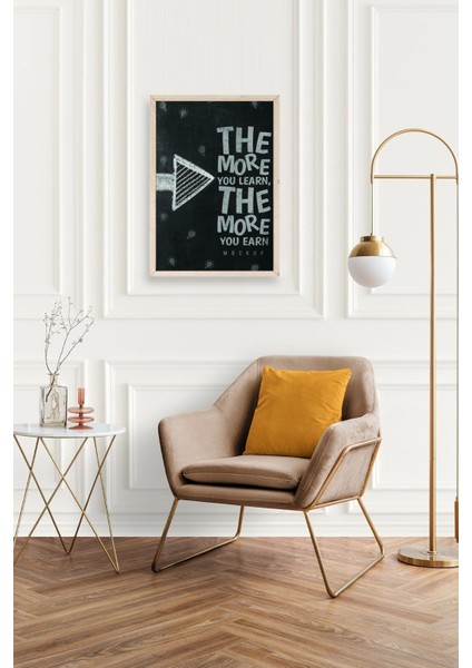 Motto Ahşap Çerçeveli Tablo fiyatları