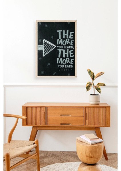 Motto Ahşap Çerçeveli Tablo modelleri