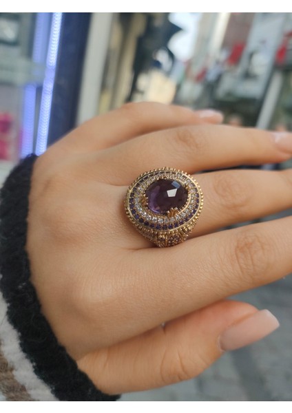 925 Ayar Gümüş Bronz Hürrem Model Yüzük fiyatları