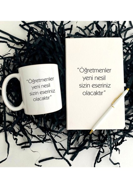 Öğretmenler Günü Defter Kalem Kupa Seti