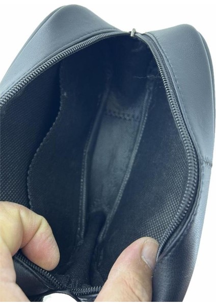 Seyahat Için Hakiki Deri Tıraş ve Losyon Çantası Siyah fiyatları