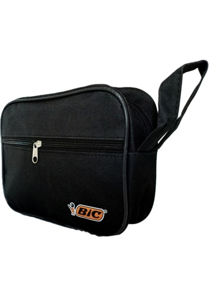 Siyah Tıraş Çantası, Seyahat ve Kamp Için Pratik ve Şık (22X17X7)