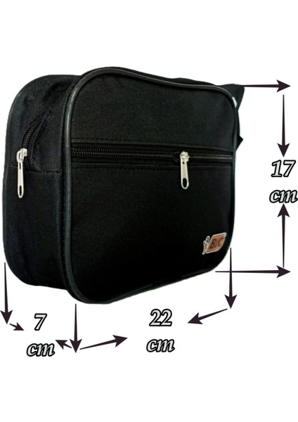 Siyah Tıraş Çantası, Seyahat ve Kamp Için Pratik ve Şık (22X17X7) fiyatları