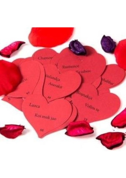 Romantik Aşk Sözleri 365 Günlük Notlar Seti, Sevgiliye Hediye, Kalpli Tasarım fiyatları