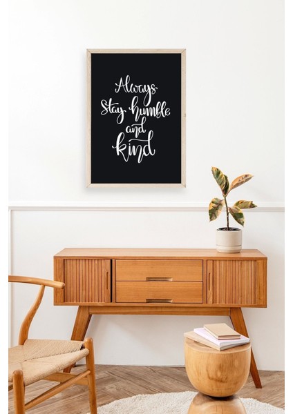 Motto Ahşap Çerçeveli Tablo modelleri