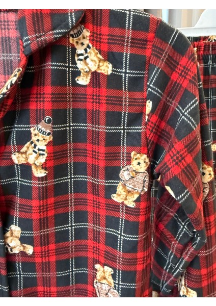 Babyaden Geyikli Yeni Yıl Noel Yılbaşı Pijama Partisi Pamuklu Unisex Kız Erkek Çocuk Pijama Takımı fırsatları