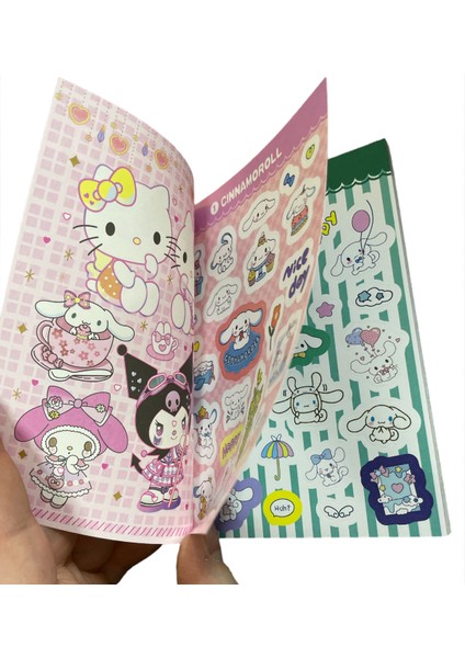 450 Parça Kawaii Karakterleri Renkli Çıkartma Seti fiyatları